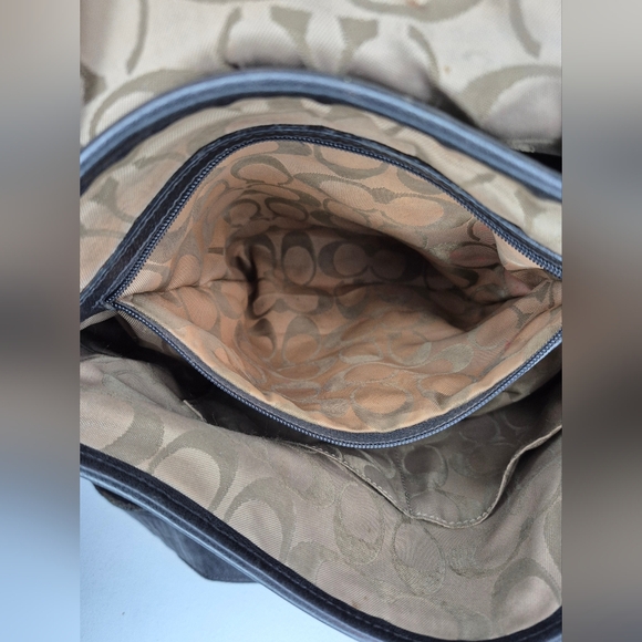 Coach Black Leather Shoulder Bag - Picture 11 of 11